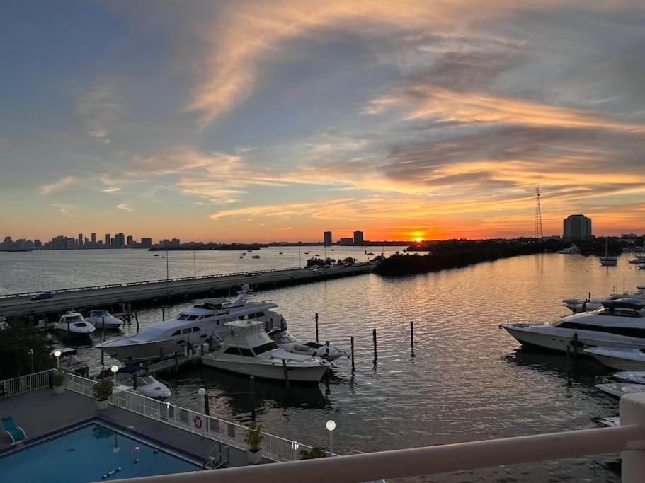 Ferienwohnung Unique Water Views, Free Parking 1Bed 1 Bath Rooffornomads 416 Miami Beach Exterior foto